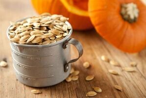 graines de citrouille pour nettoyer le corps des parasites