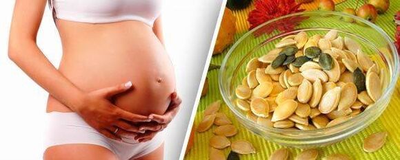 les graines de citrouille pour les vers sont sans danger pour les femmes enceintes